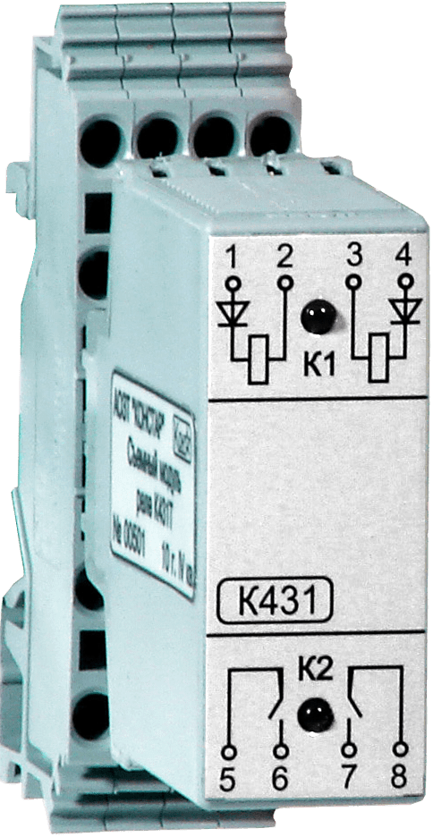Съемный модуль реле K431, К432, К436