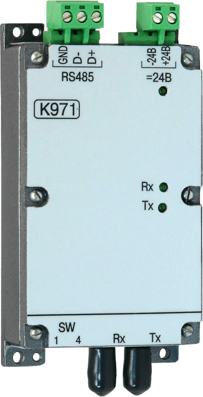 Преобразователь RS485 оптоволокно K971